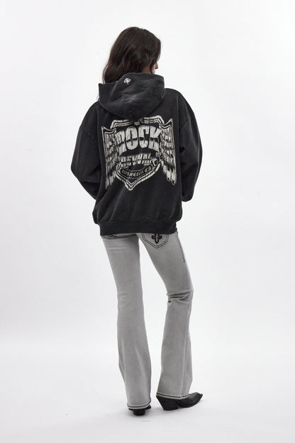 Mayhem Hoodie in Black (W)