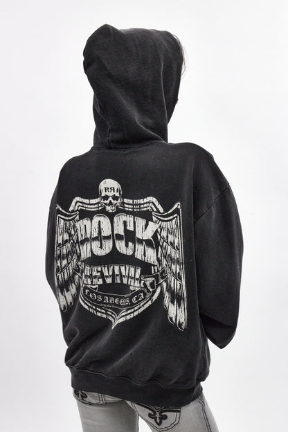 Mayhem Hoodie in Black (W)