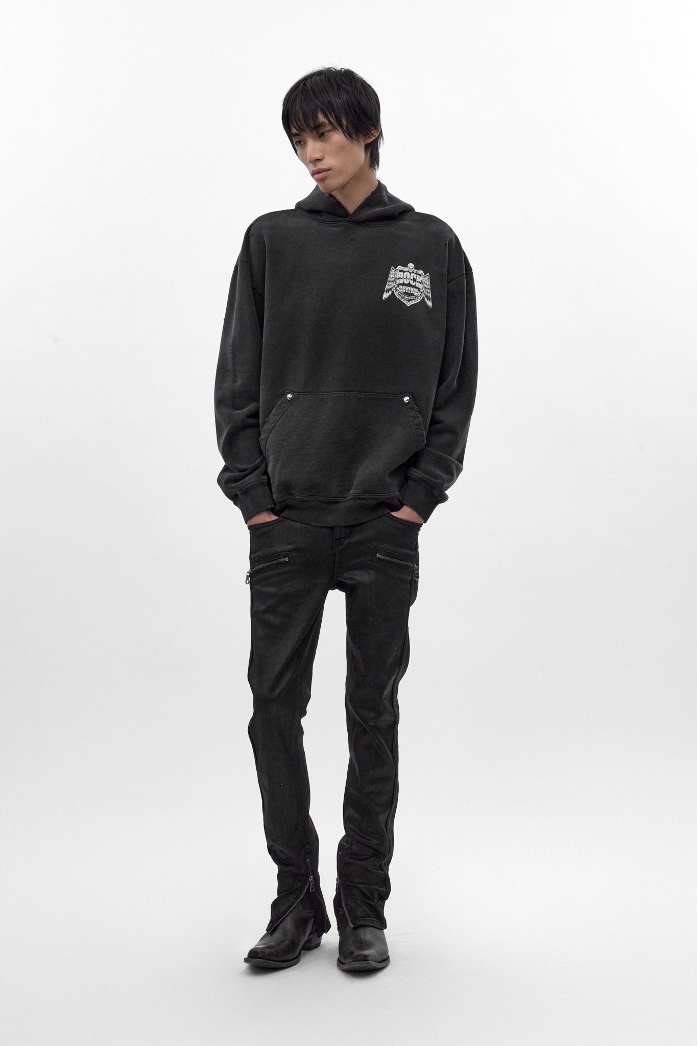 Mayhem Hoodie in Black