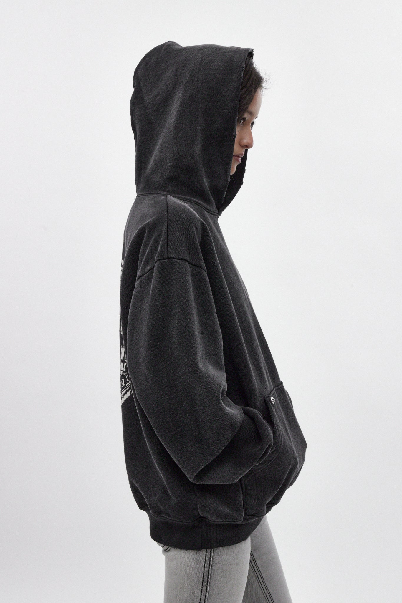 Mayhem Hoodie in Black (W)