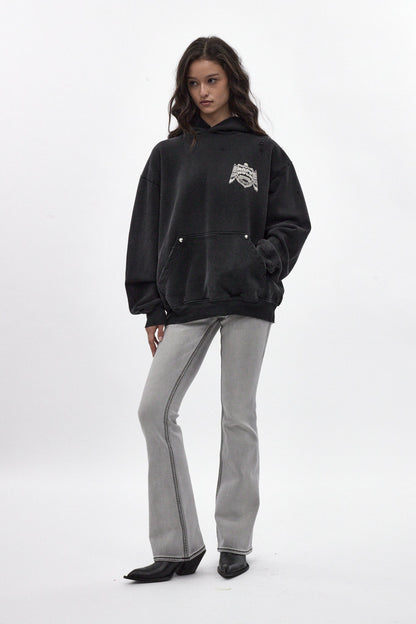 Mayhem Hoodie in Black (W)