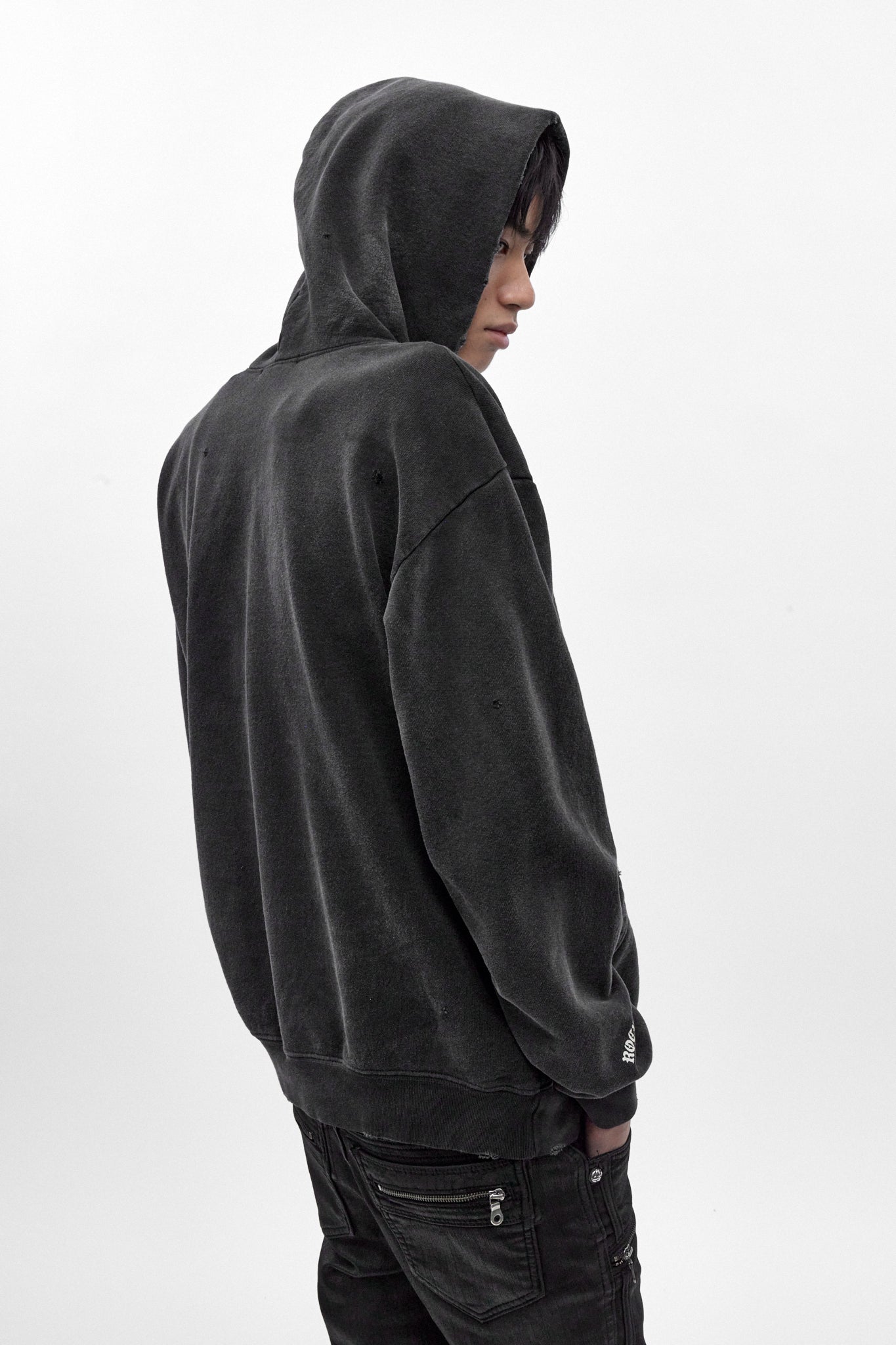 Graveyard Hoodie in Black