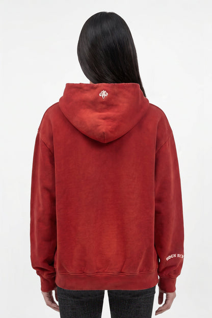 Graveyard Hoodie in Red (W)