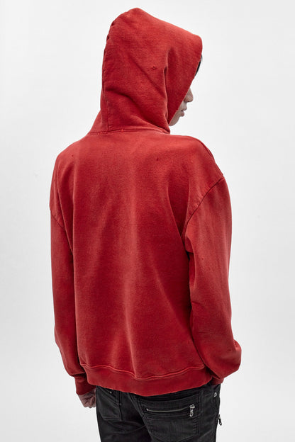 Graveyard Hoodie in Red