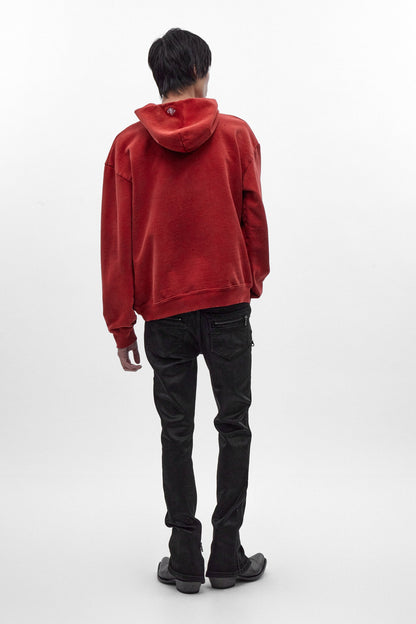 Graveyard Hoodie in Red