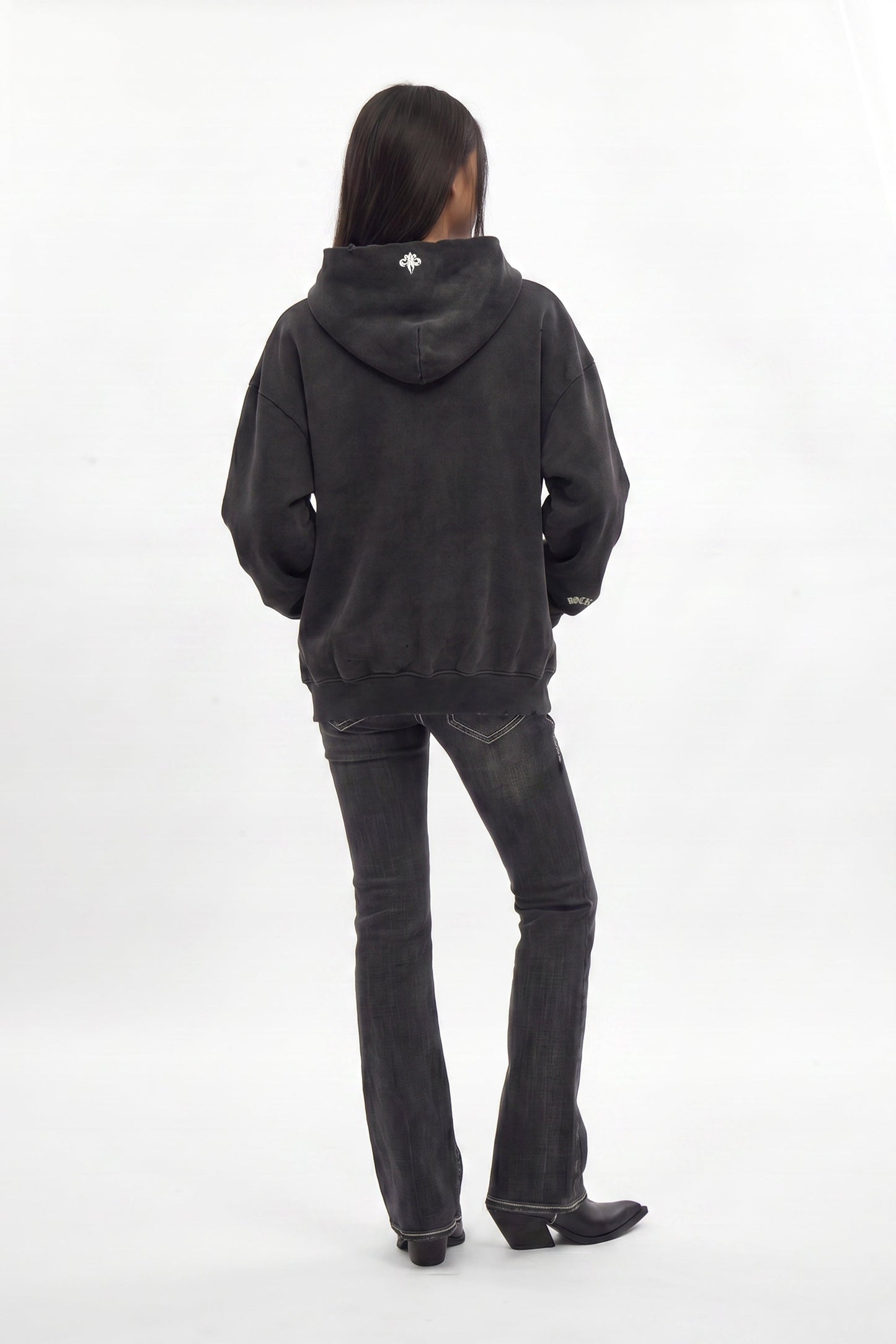 Graveyard Hoodie in Black (W)