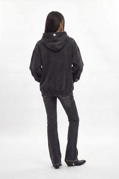 Graveyard Hoodie in Black (W)