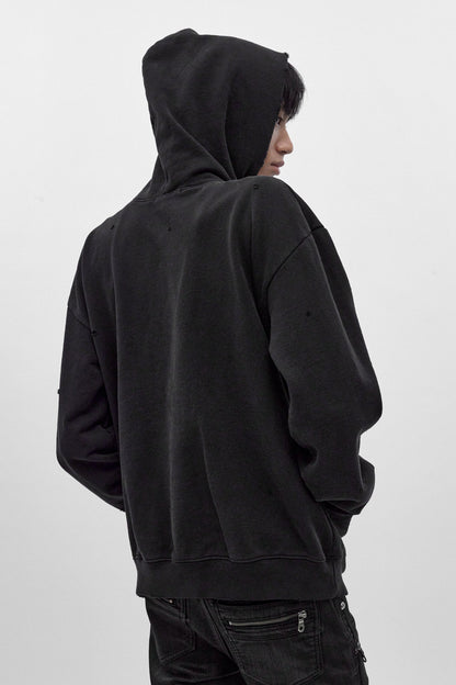 Grim Hoodie in Black