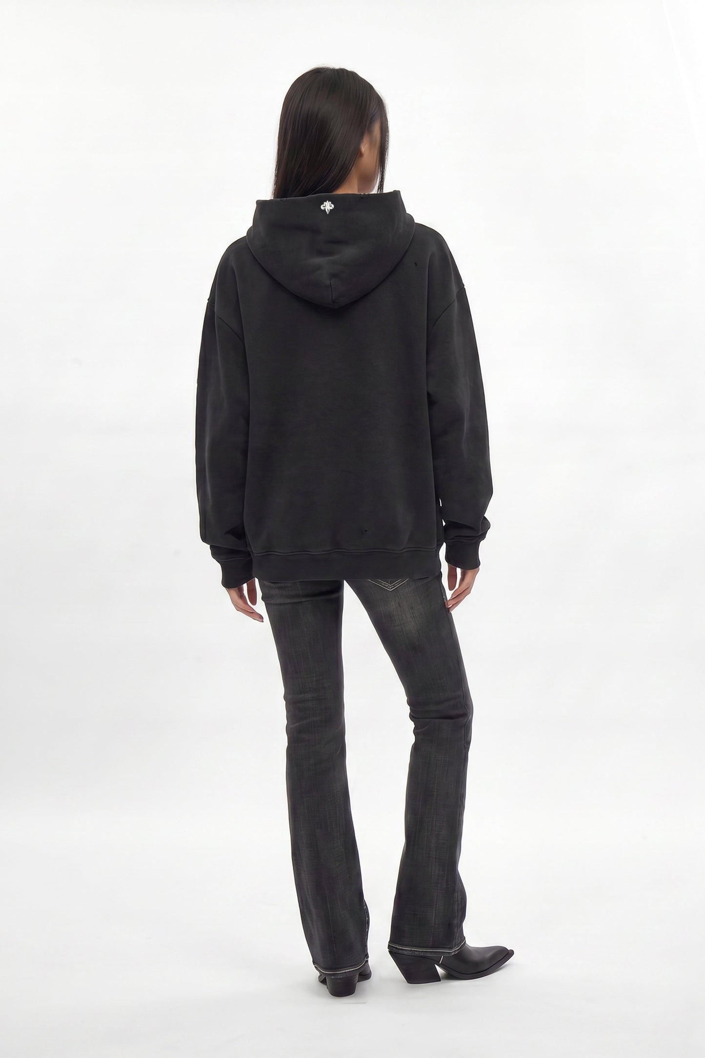 Grim Hoodie in Black (W)