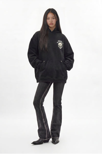 Grim Hoodie in Black (W)