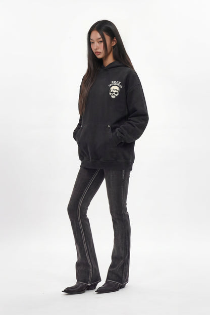 Grim Hoodie in Black (W)
