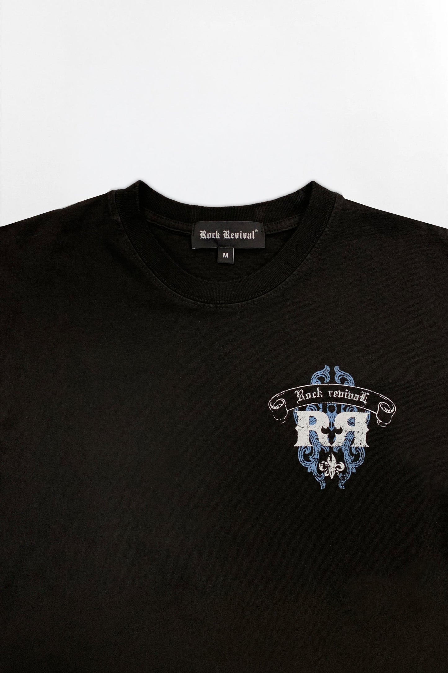 Cross Forme Tee in Black Dust/Pink/Blue
