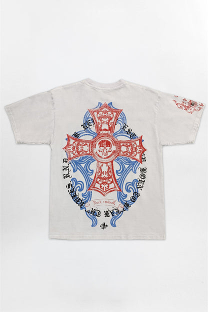 Cross Forme Tee in White