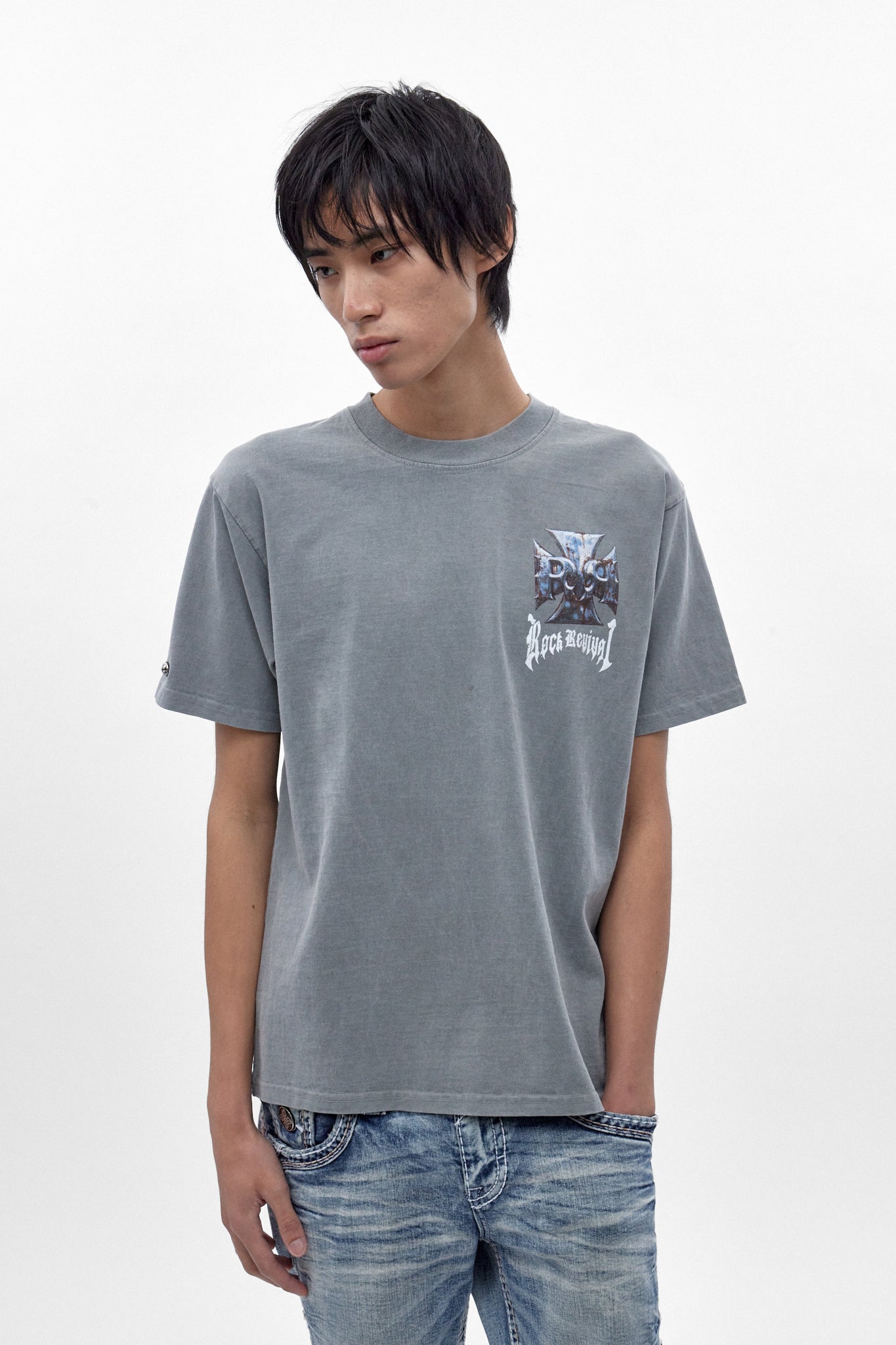Iron Relic Tee in Gray