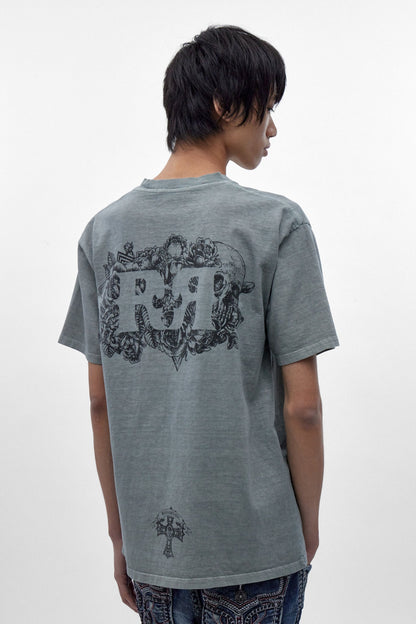 Rock Revival Relic Tee in Gray
