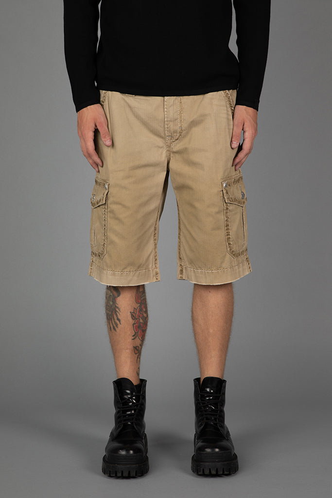 Khaki Cargo Shorts