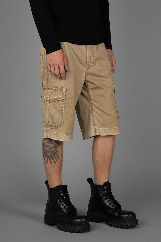 Khaki Cargo Shorts