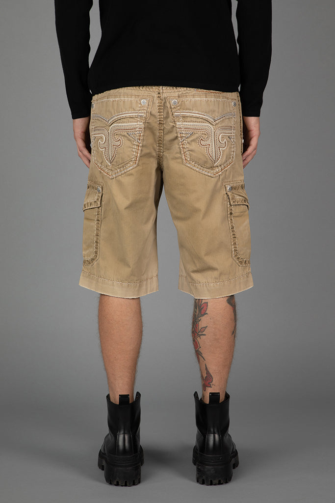 Khaki Cargo Shorts