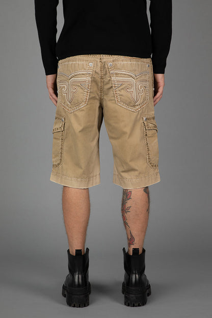Khaki Cargo Shorts