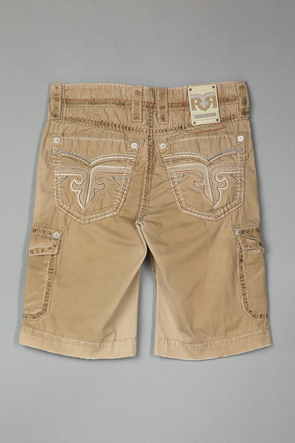 Khaki Cargo Shorts