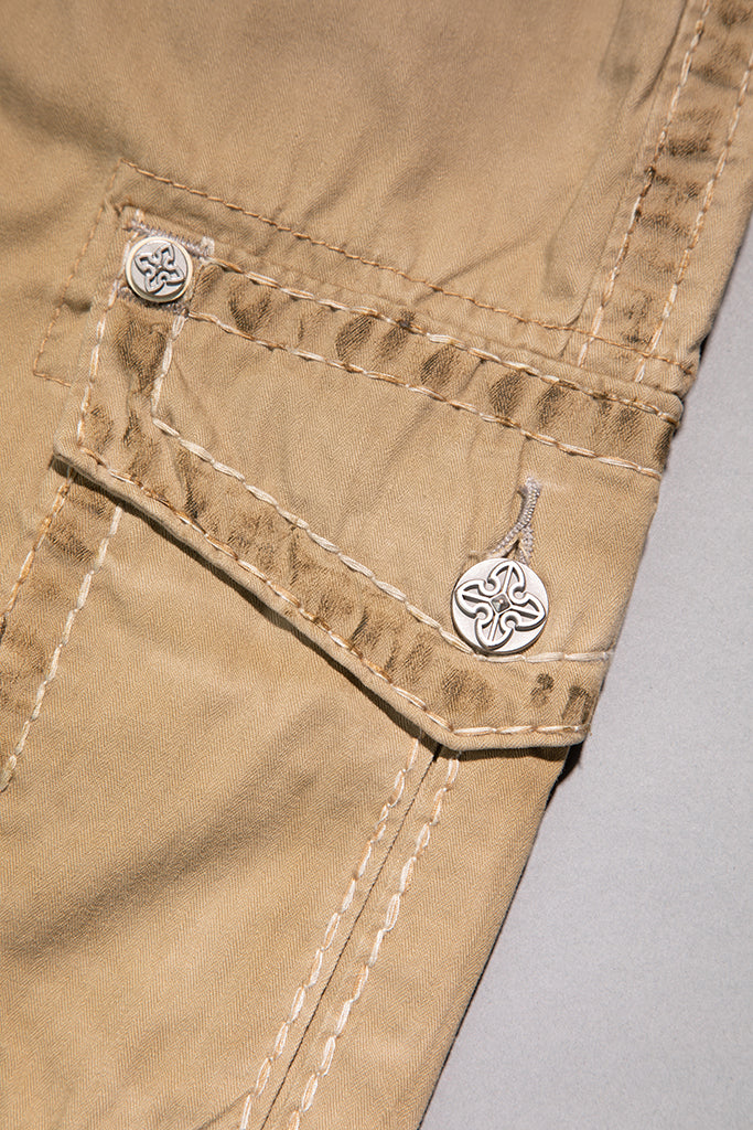 Khaki Cargo Shorts