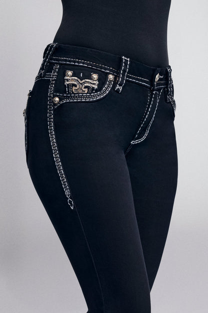 Colleen Skinny Jeans in Black