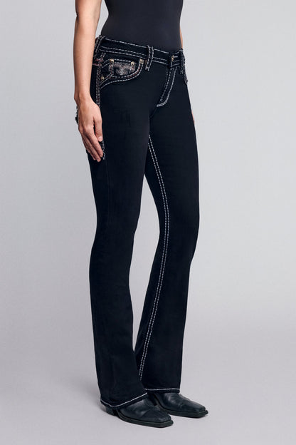 Elias Bootcut Jeans in Black