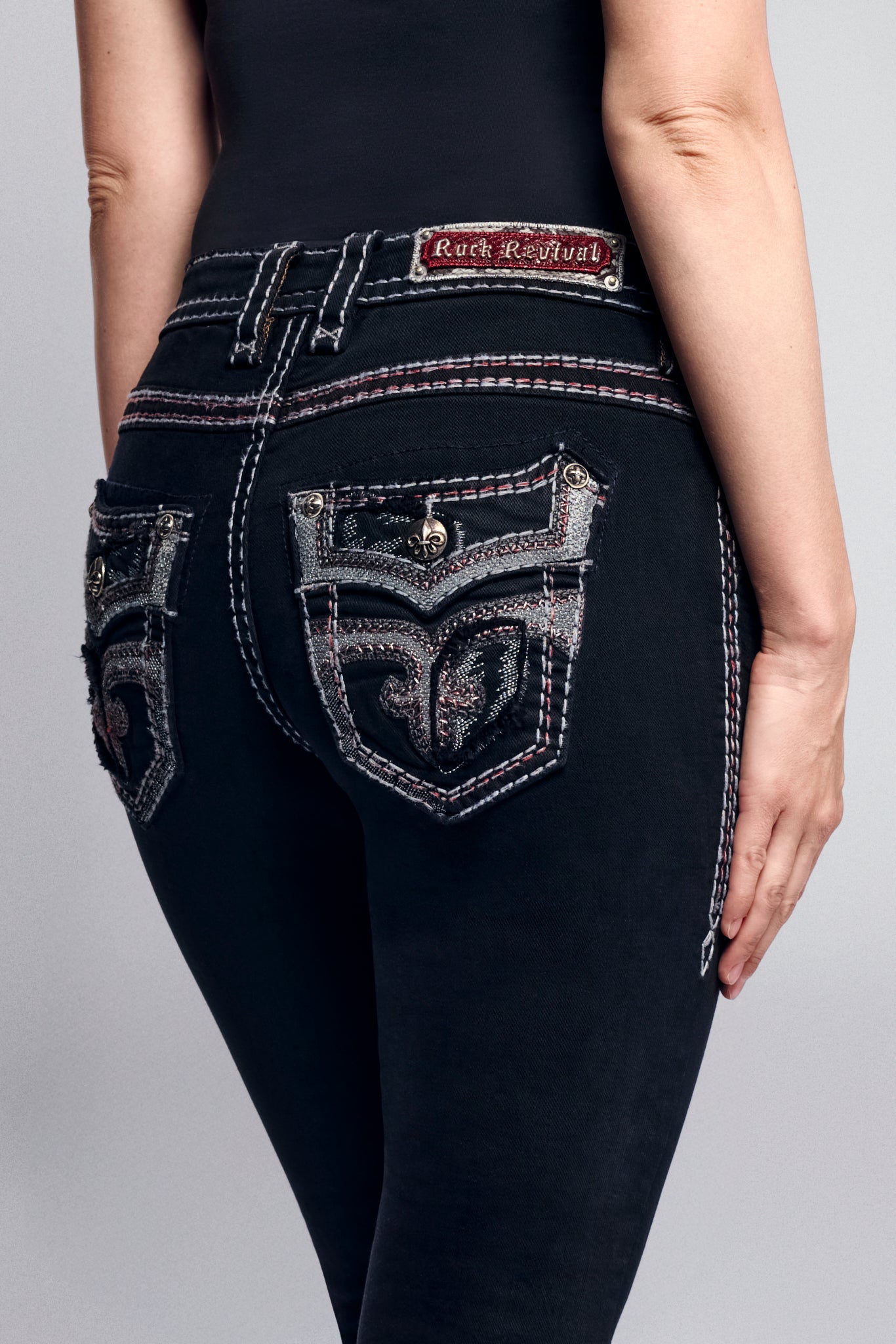 Elias Bootcut Jeans in Black