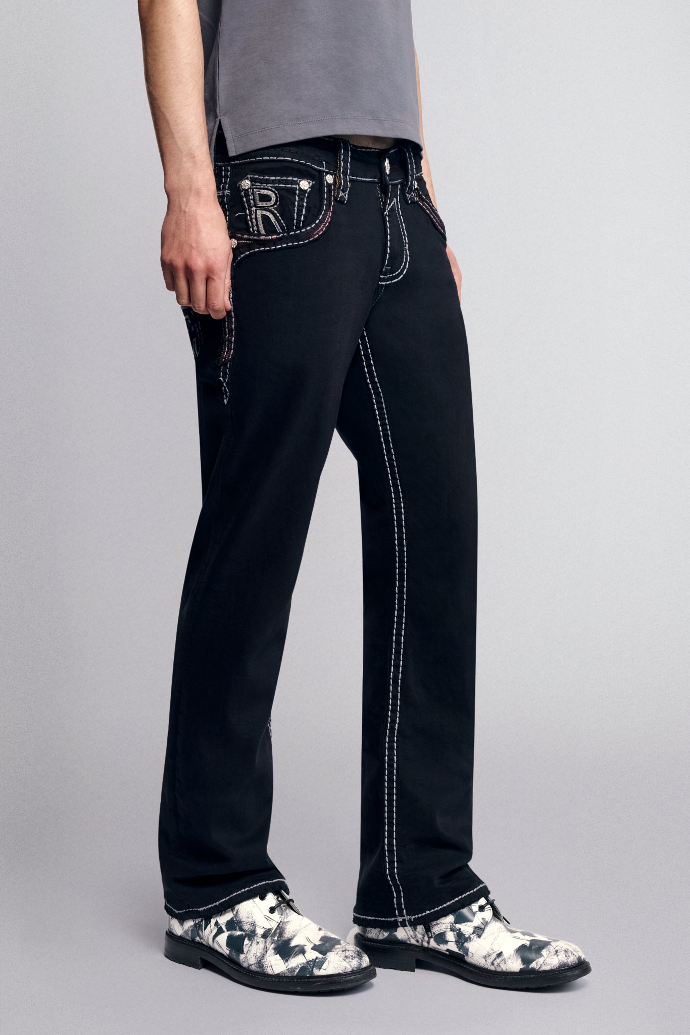 Skye Bootcut Jeans in Black