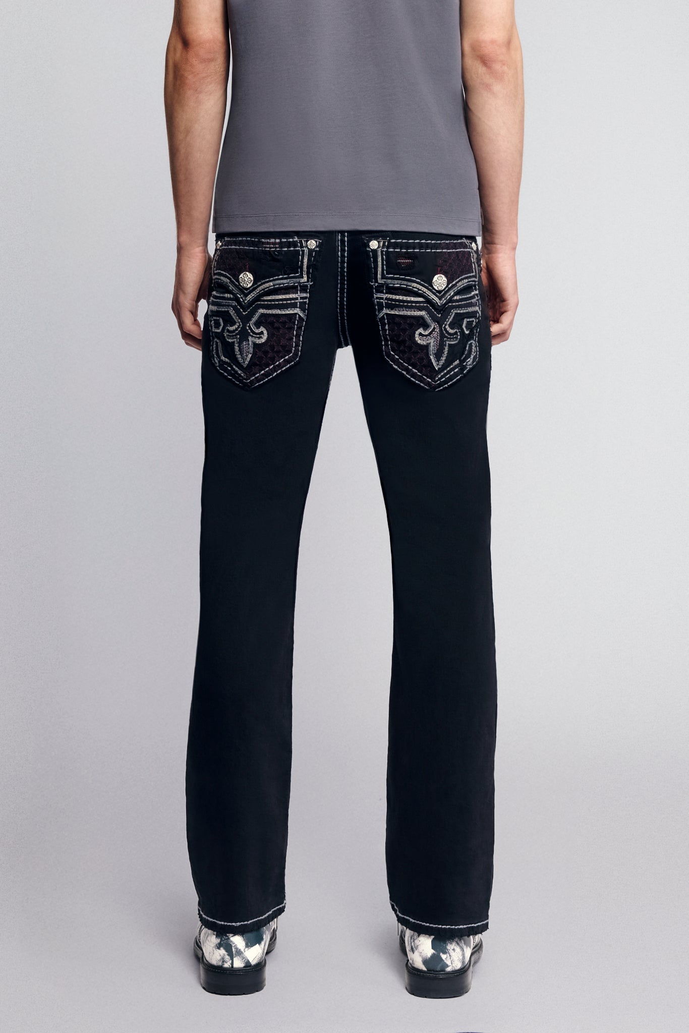 Skye Bootcut Jeans in Black