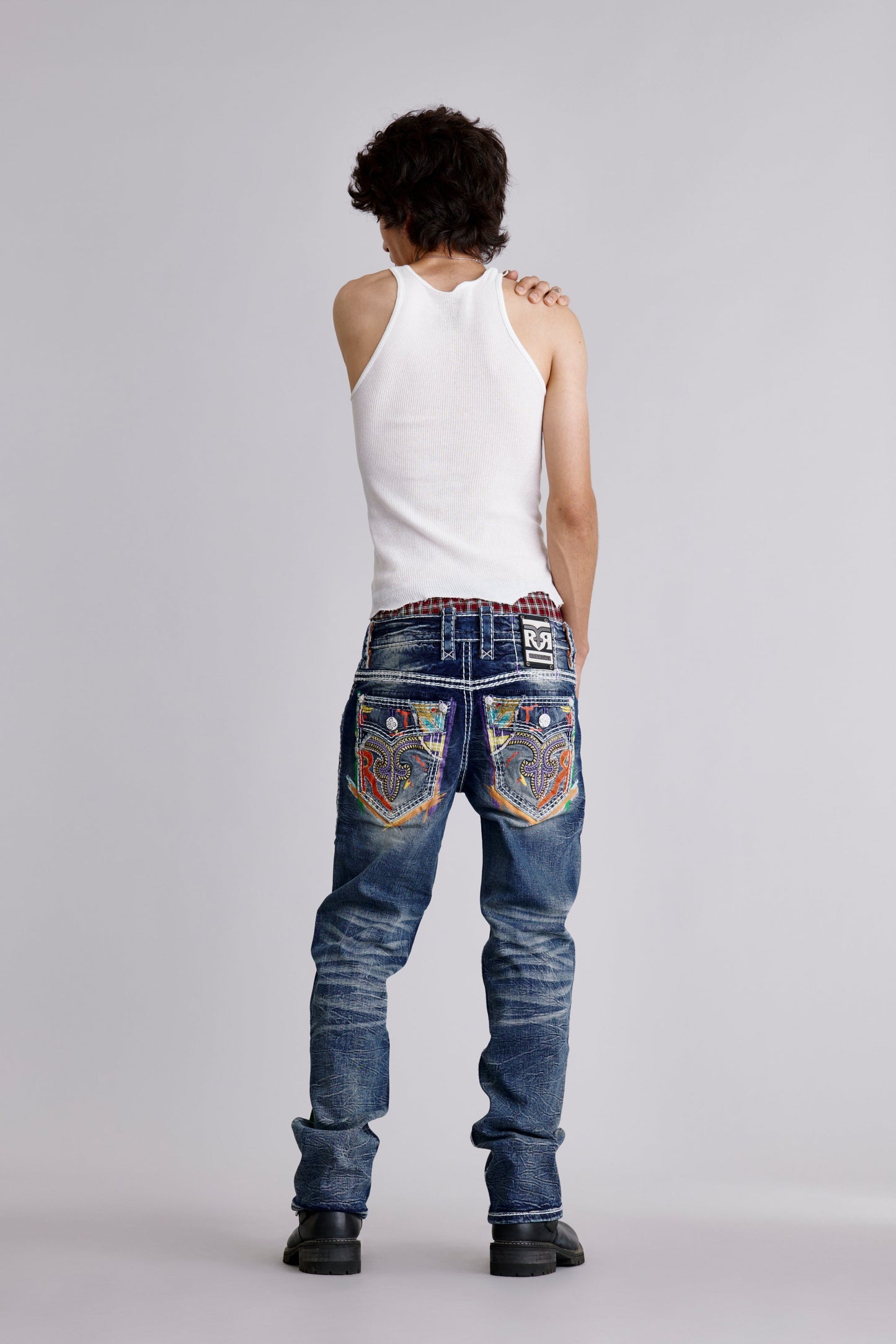 Armie Straight Jeans Medium Blue