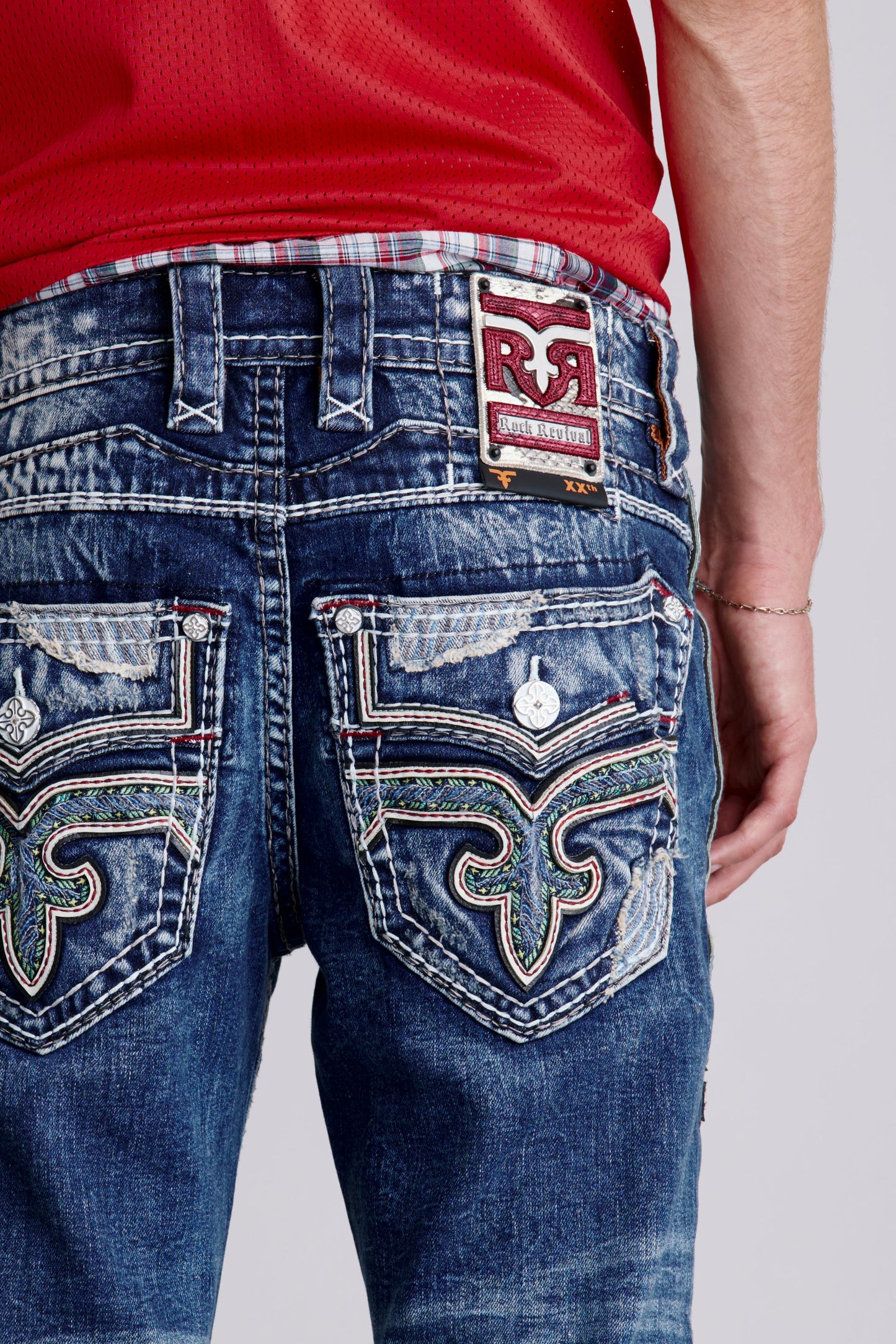 Justyn Straight Jeans in Medium Blue