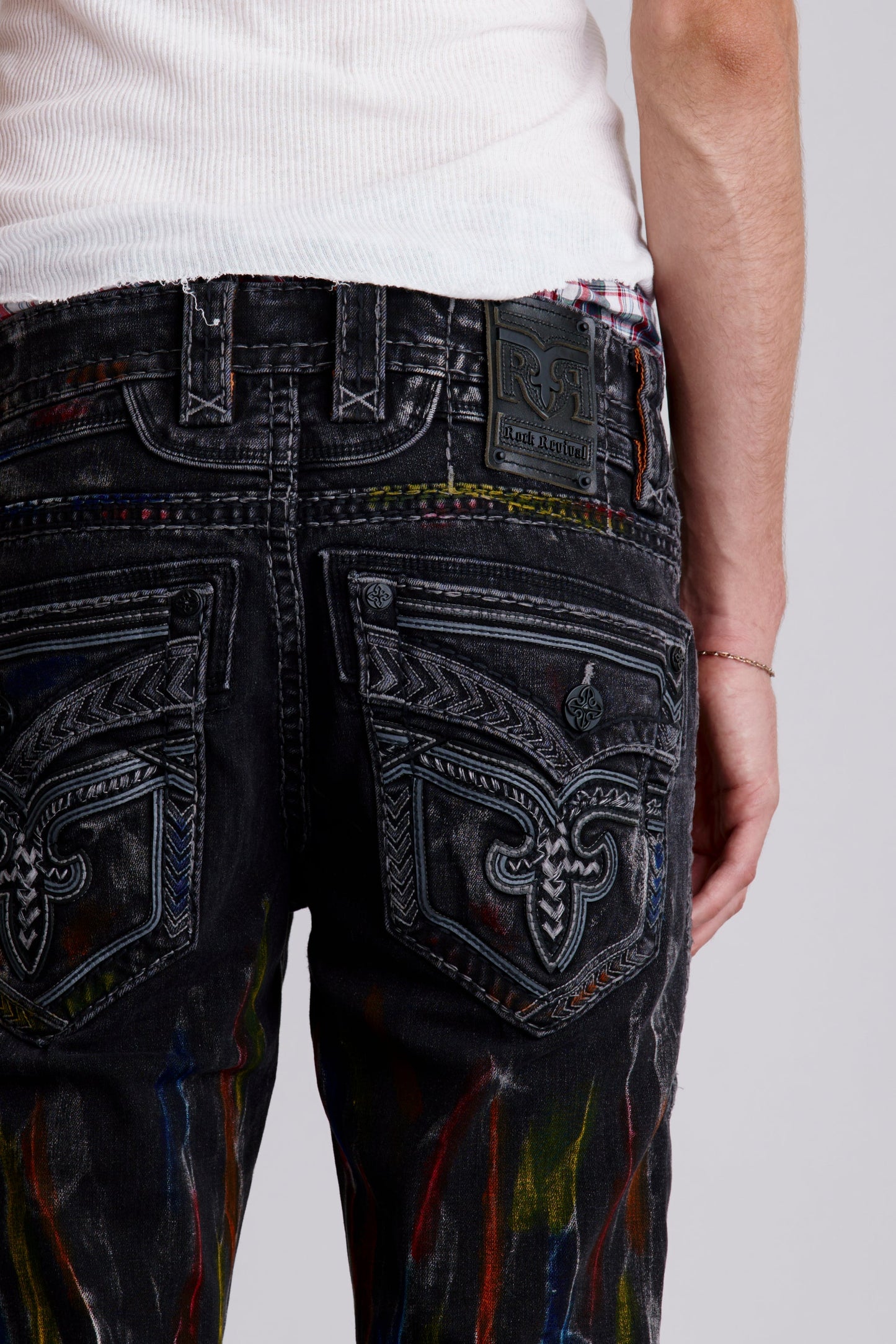 Lunar Rock Alt Straight Jeans Black Wash