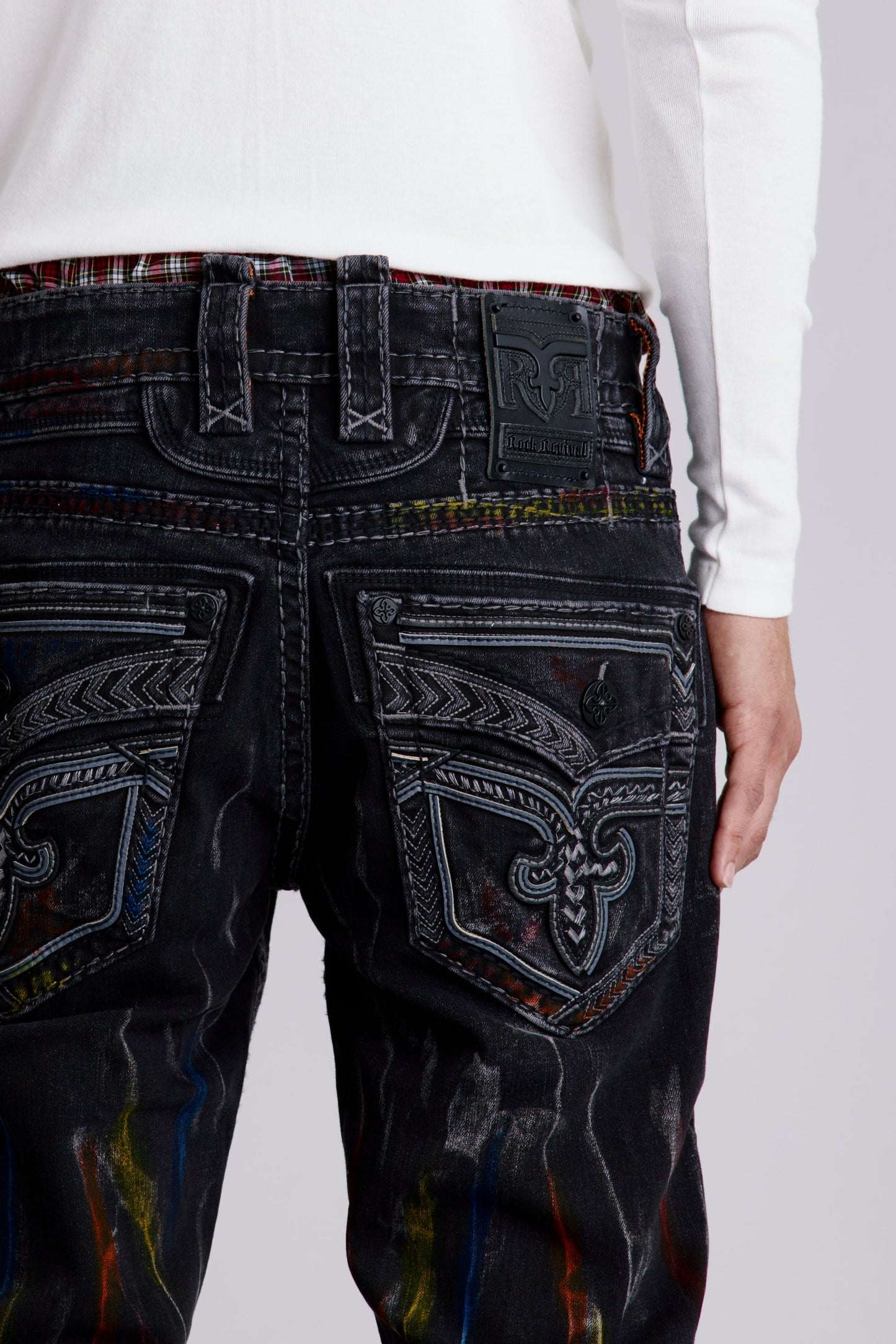 Lunar Rock Bootcut Jeans Black Wash