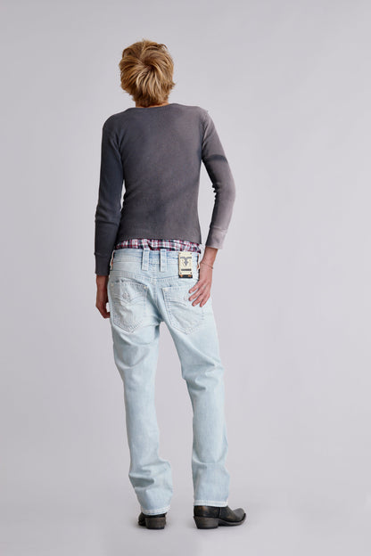 Titan Relaxed Straight in Light Wash