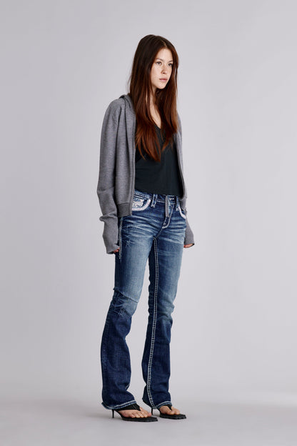 Cosima Bootcut Jeans in Dark Blue