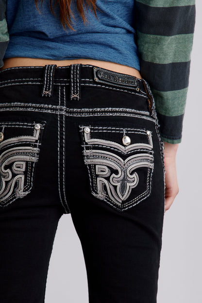 Yucca Bootcut Jeans in Black