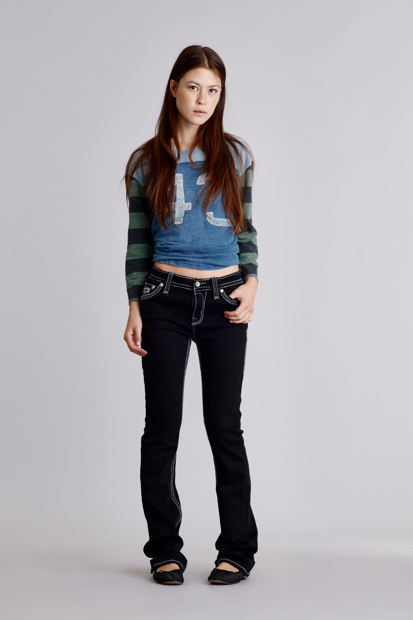Yucca Bootcut Jeans in Black