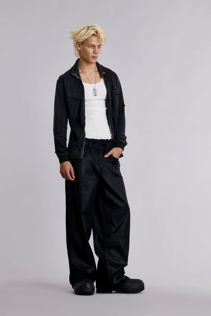 Newton Baggy 3 Jeans in Black Coating