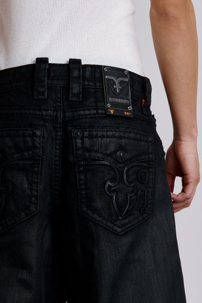 Newton Baggy 3 Jeans in Black Coating