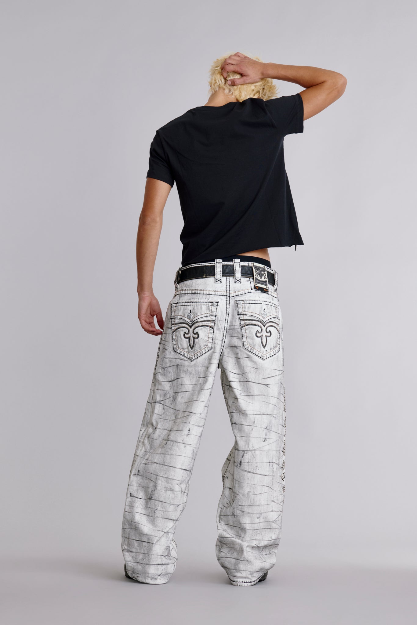 Arther Baggy 3 Jeans in  Fracture White