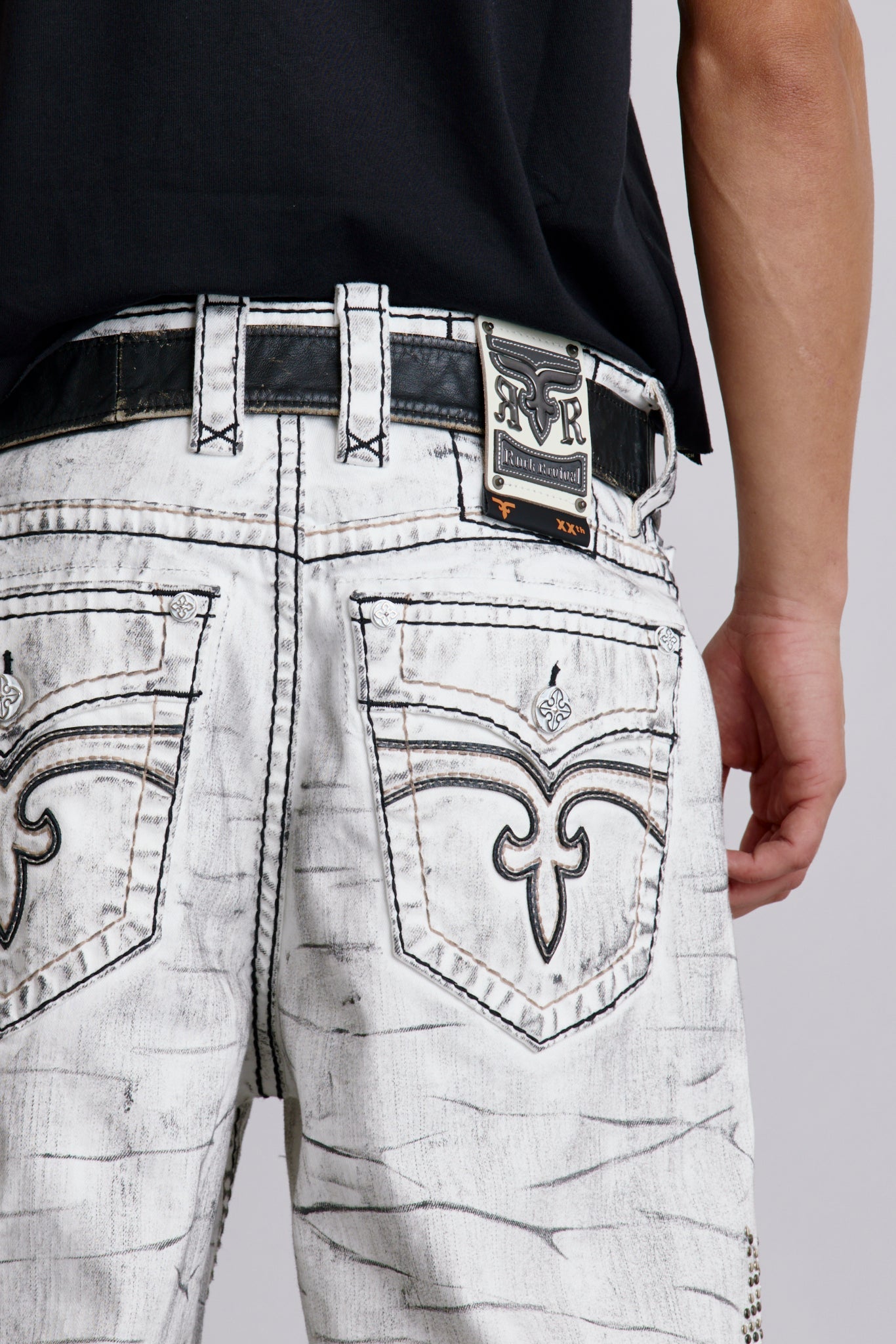 Arther Baggy 3 Jeans in  Fracture White