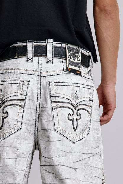 Arther Baggy 3 Jeans in  Fracture White