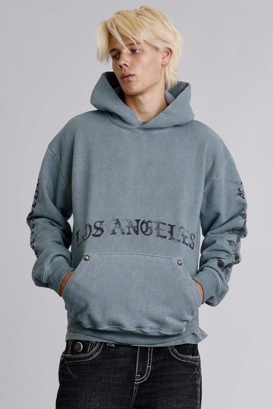 Angel Tour Hoodie in LA Gray