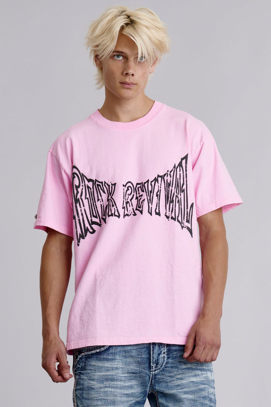 Soundwave Tee in Pink