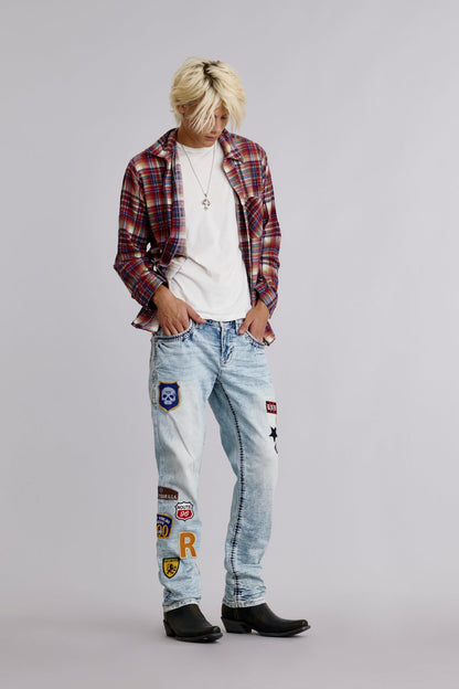 Baird Straight Jeans Light Blue