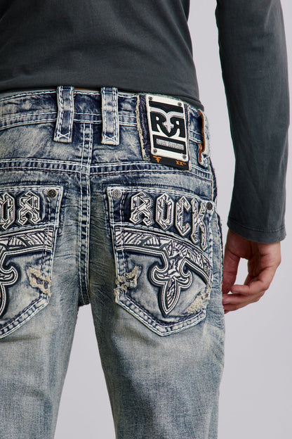 Ernest Alt Straight Jeans in Medium Wash