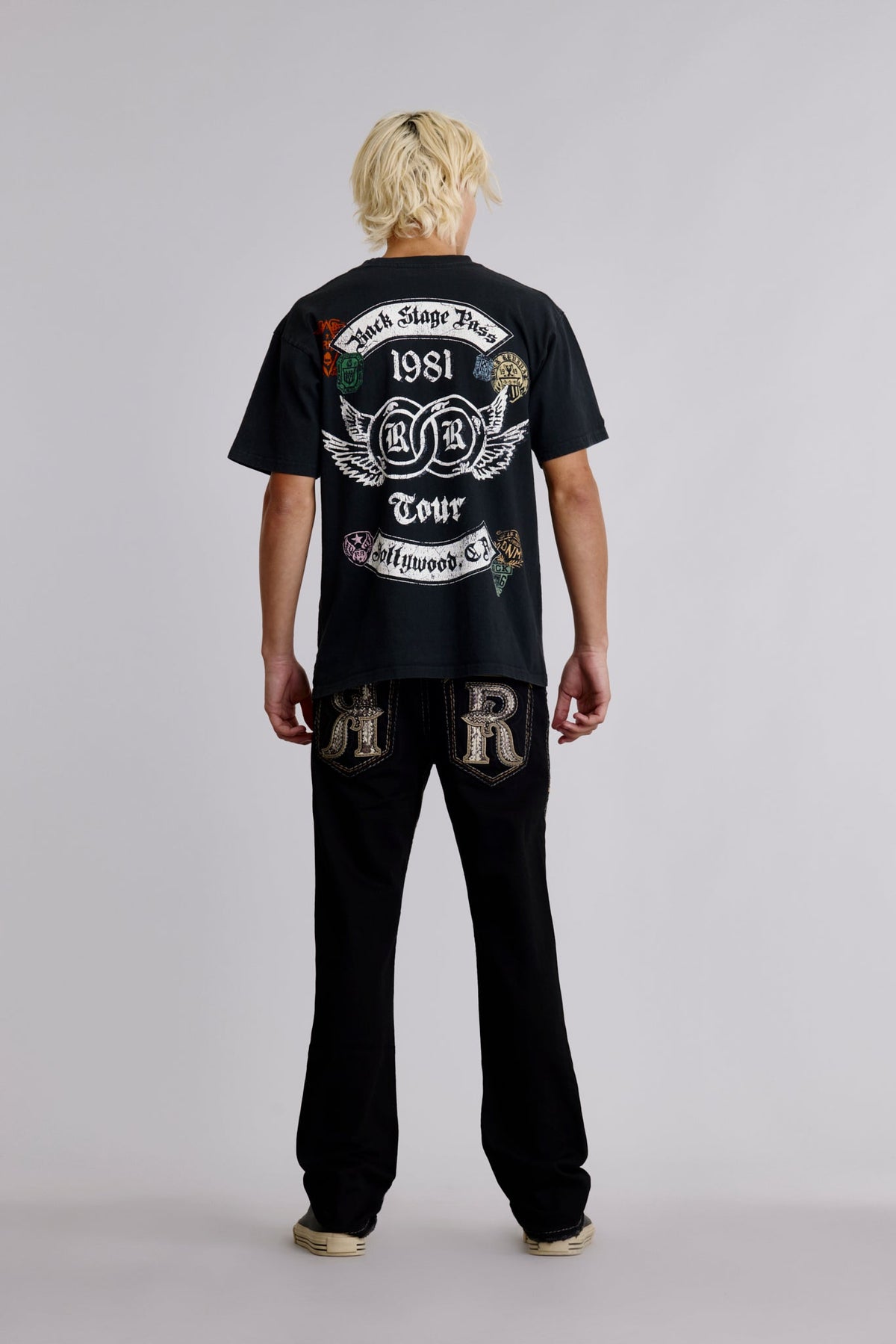 1981 Hollywood Tee in Black