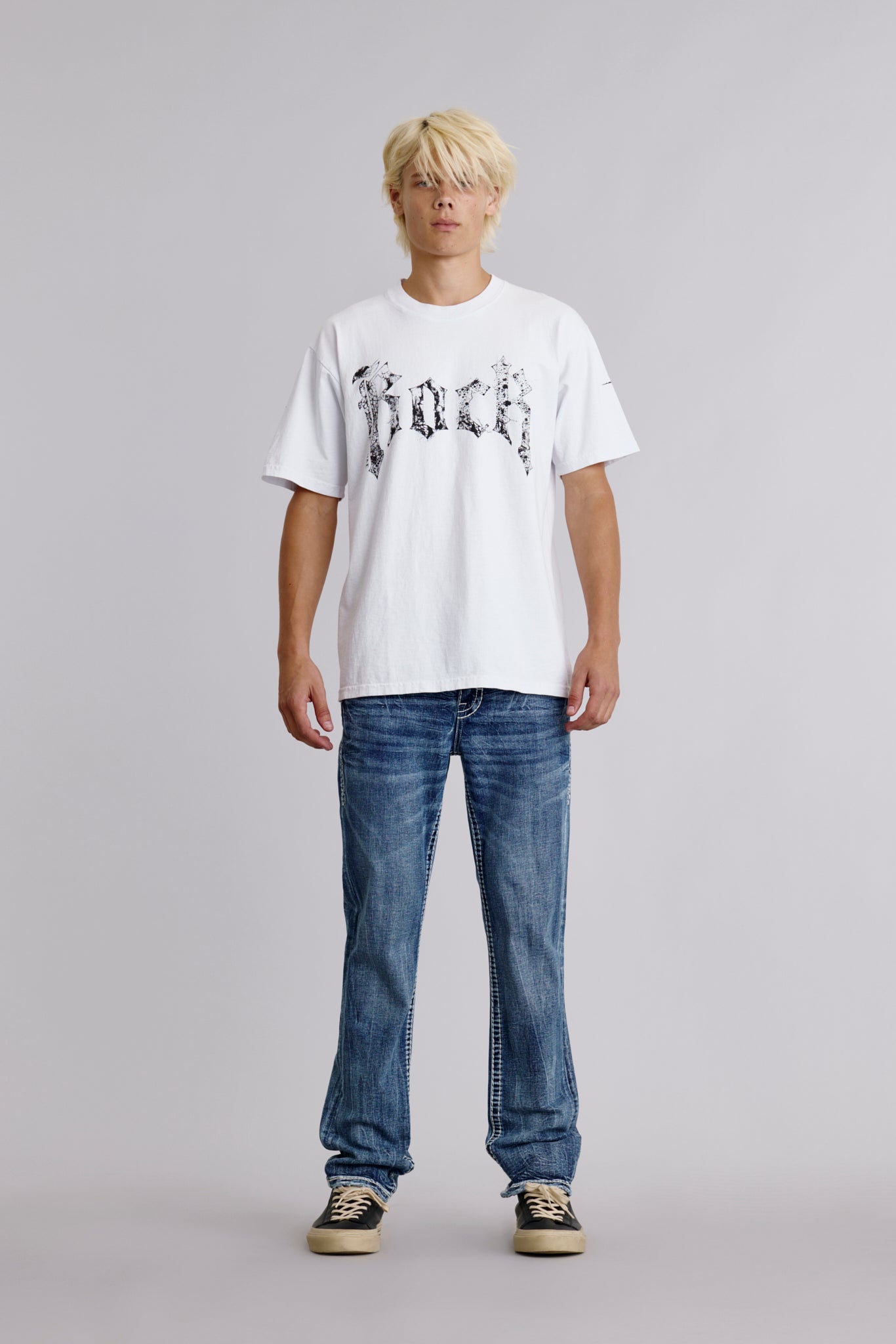 Rock Tee in White