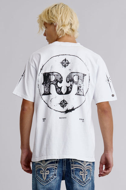Rock Tee in White